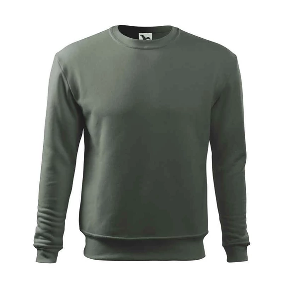 Férfi pulóver, sötét palakő, 300 g/m²